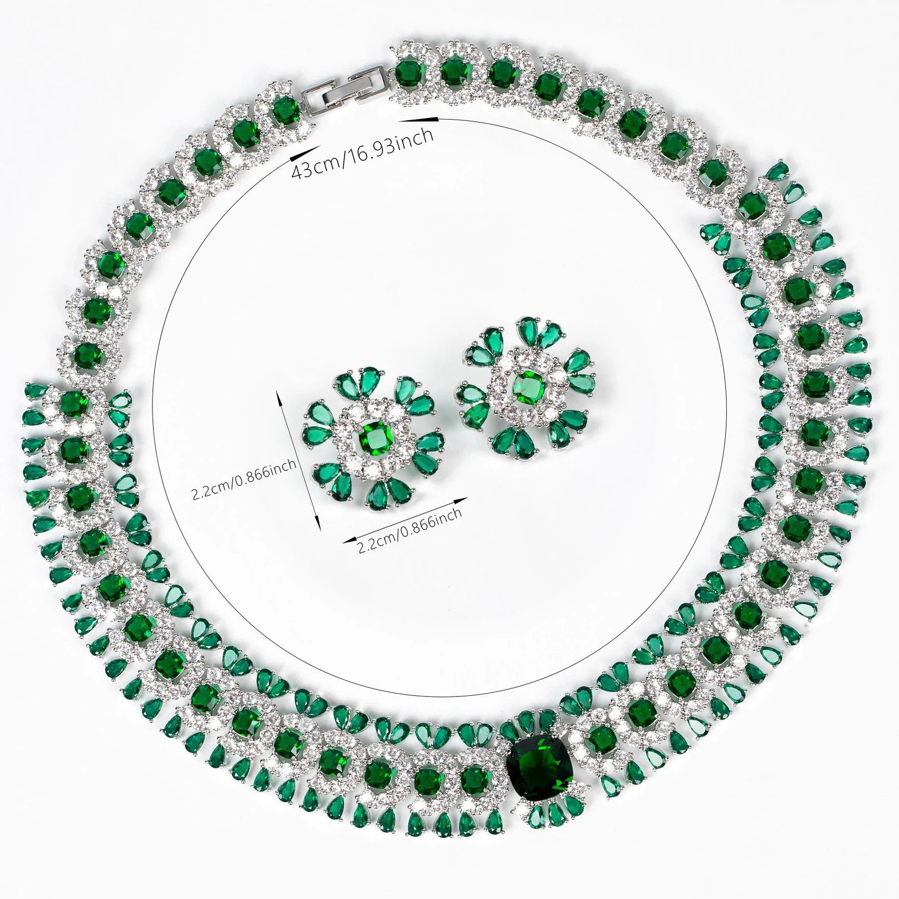 Sparkling Colourful Niche Delicate Flower Jeweller.