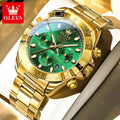 Olevs 6638 Montre Automatique Mécanique Originale pour Homme, Tendance