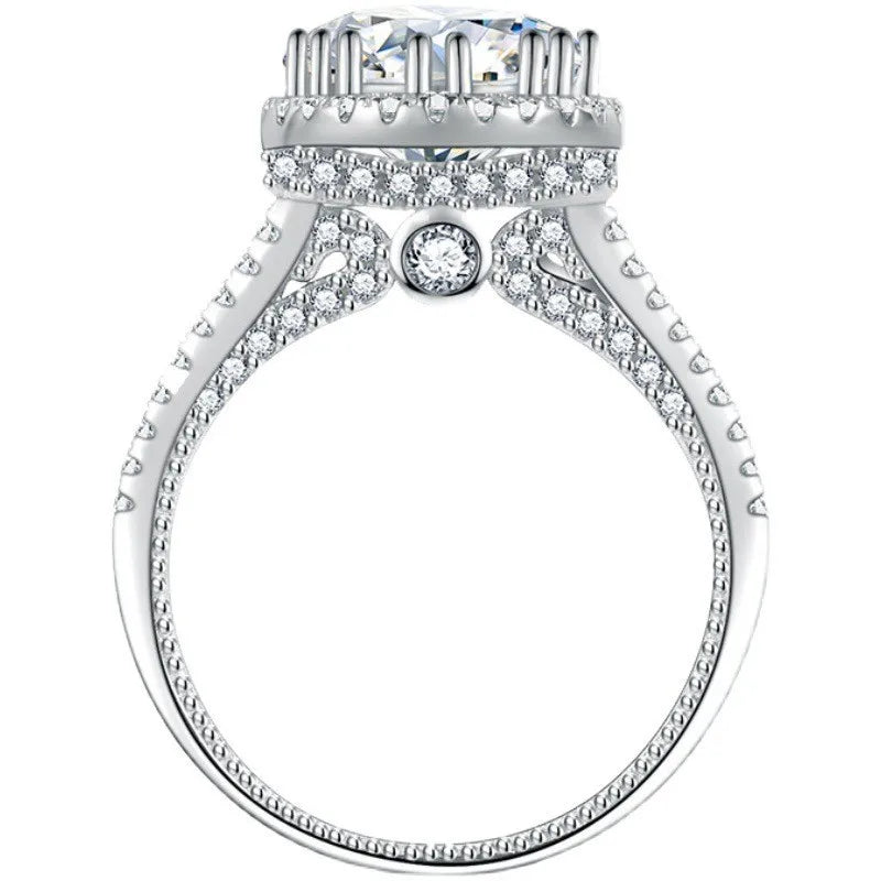 Ehhai GRA Certified 1-2CT Round Wedding Moissanite