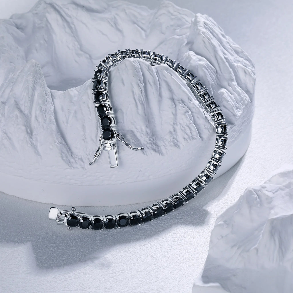 EUREKA  Hip Hop Tennis Bracelet Zirconia Copper