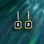 Mintybox D Color Au585 Moissanite Earrings for