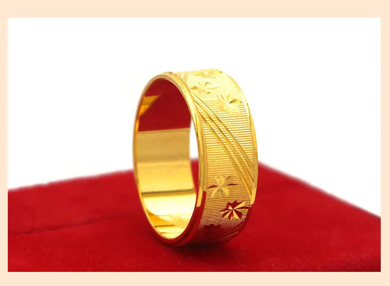 VivoGoldCouple men and women 9999 24K real gold