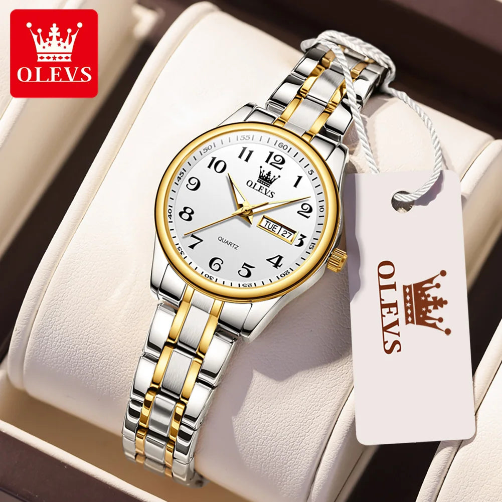 Olevs 5567 Women's Quartz Watches Simple Elegant.