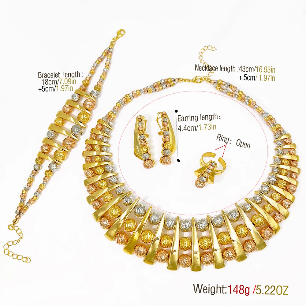 Gzjpei Fashion Luxury Jewelry Set High Quality