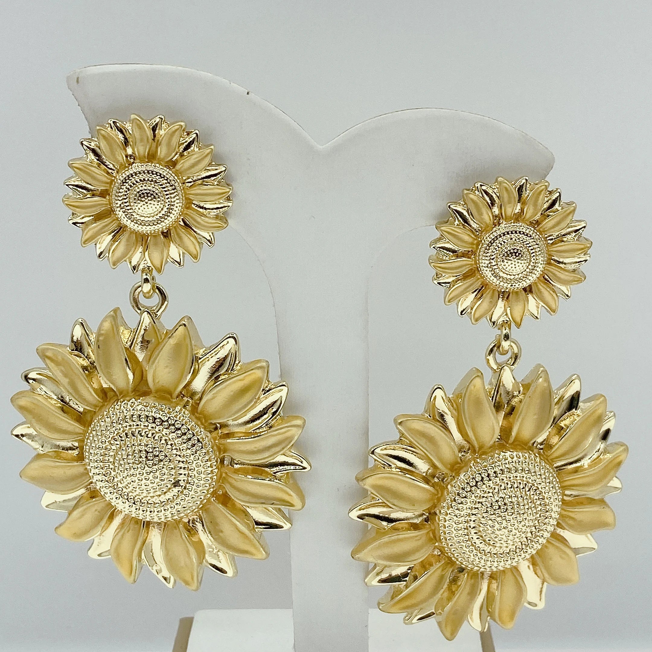 New Design Italian Gold Earrings For Women Big