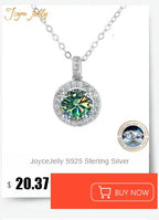 JoyceJelly Classical Women's 925 Sterling Silver.