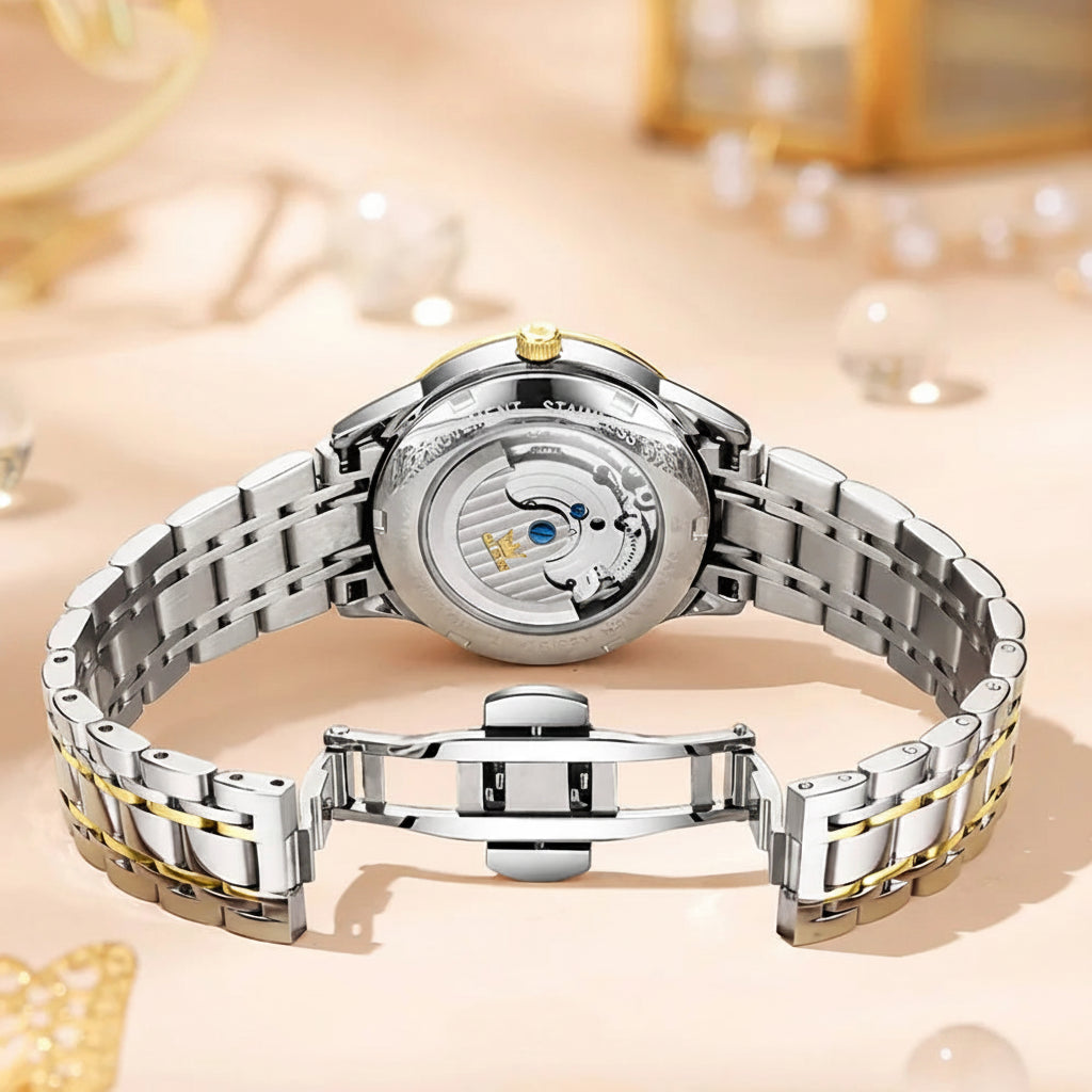 OLEVS Women's Watches Luxury Tourbillon Style Original