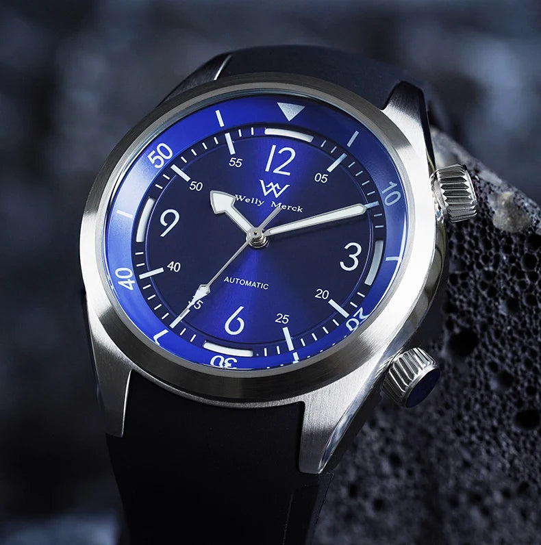 WM Watch Automatic Mechanical Watches Water Resist