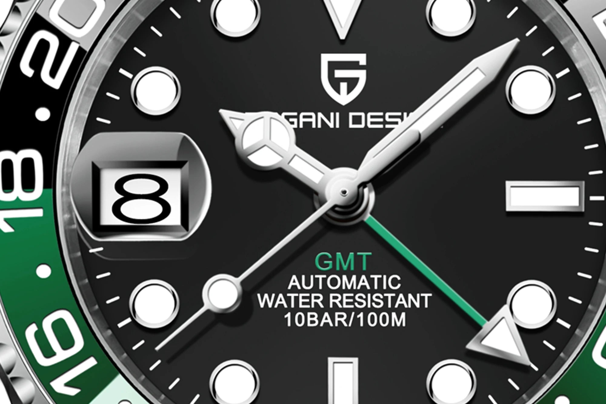 Pagani Design 40MM Ceramic GMT Automatic Watch