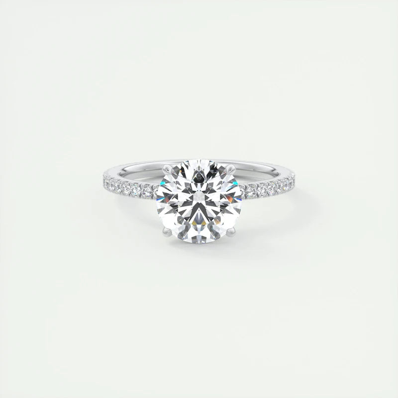 Classic 925 Sterling Sliver Engagement Wedding Promise