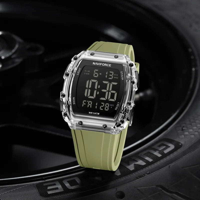 Naviforce 6107 Fashion Student Watch Men's Electro