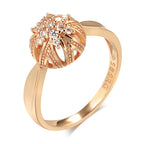Real 18k Gold Diamond Ring for Women To Join Party - as the picture / 7, as the picture / 8, as the picture / 9, as the picture / 10