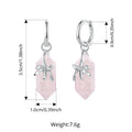 Bamoer 925 Sterling Silver Pink Natural Crystal