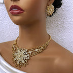 Luxury Jewelry Set For Women High Quality 18K Gold