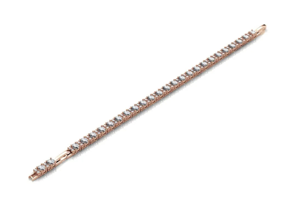 Daisini Tennis Bracelet Embellished with Premium