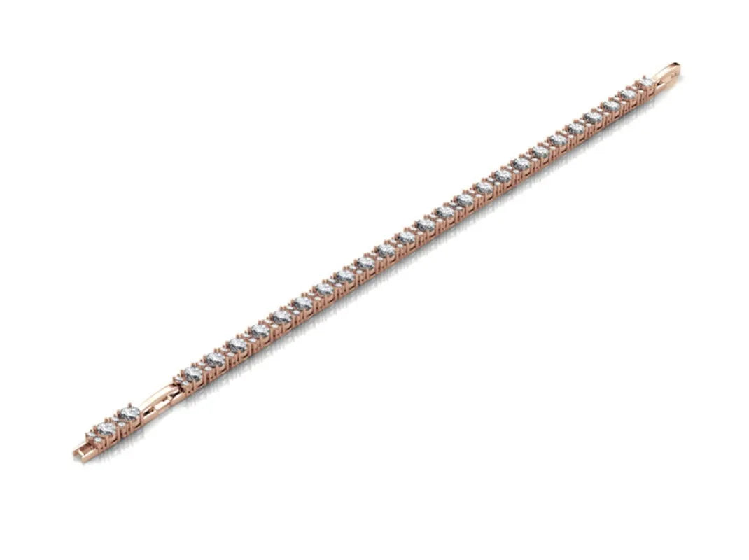 Daisini Tennis Bracelet Embellished with Premium