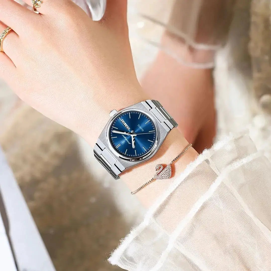 POEDAGAR Top Exquisite Woman Wristwatch Waterproof