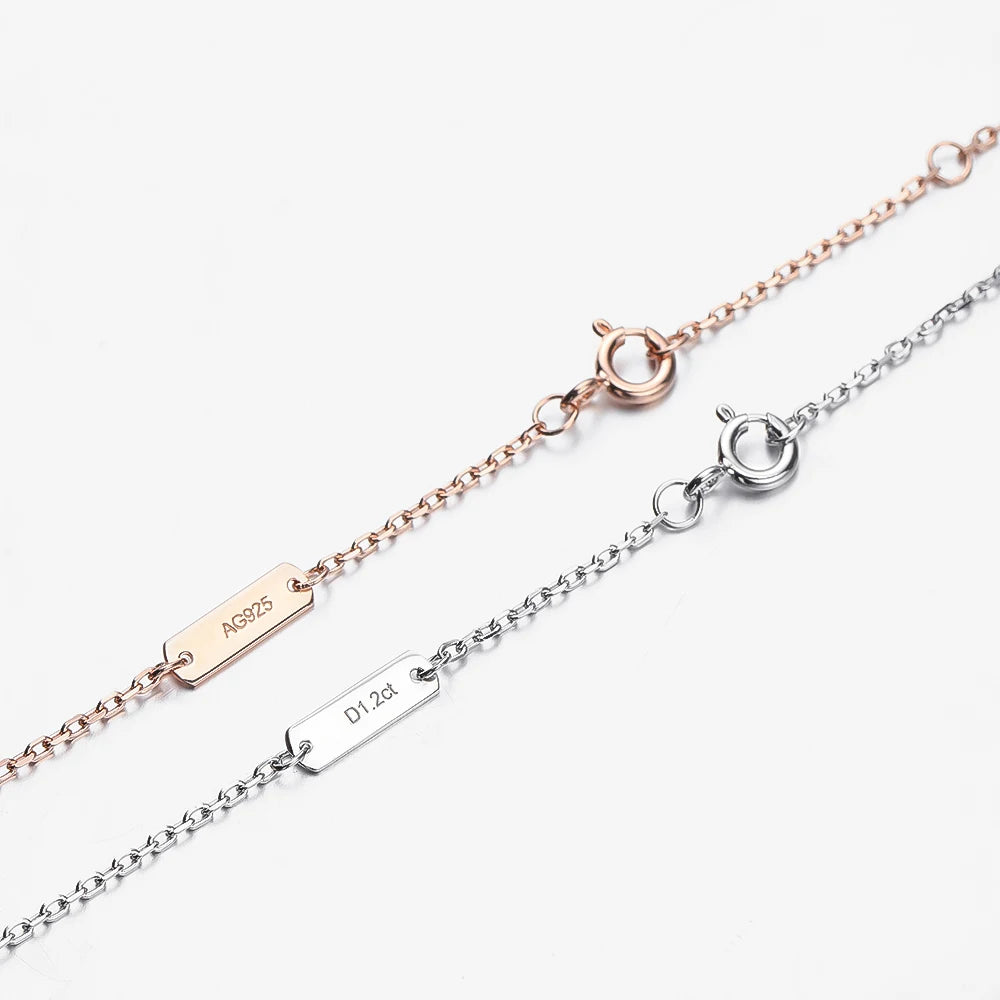 Serenity 1.2ct Marquise D Moissanite Necklace