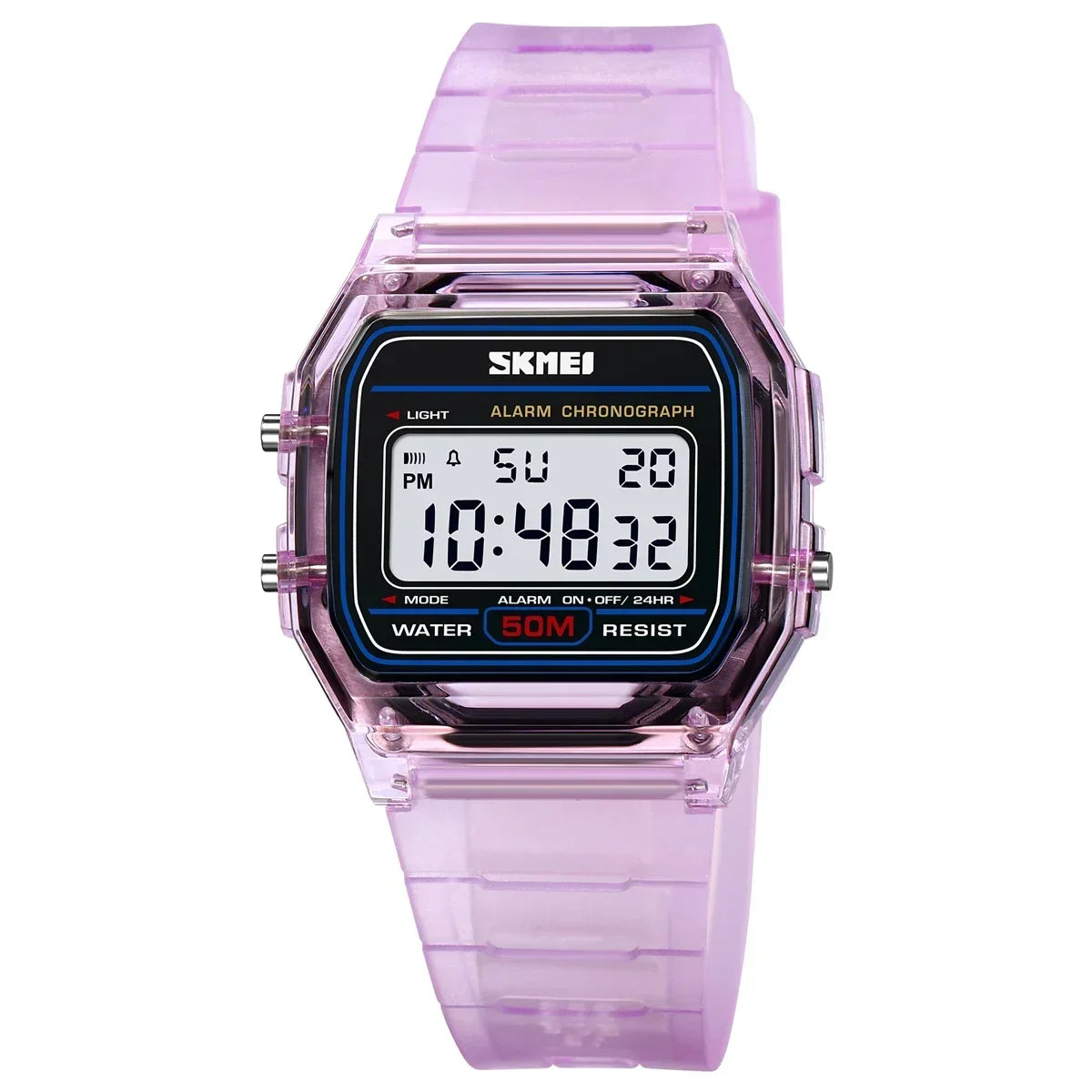 SKMEI 2056 Waterproof Sports Watch for Men Women - purple