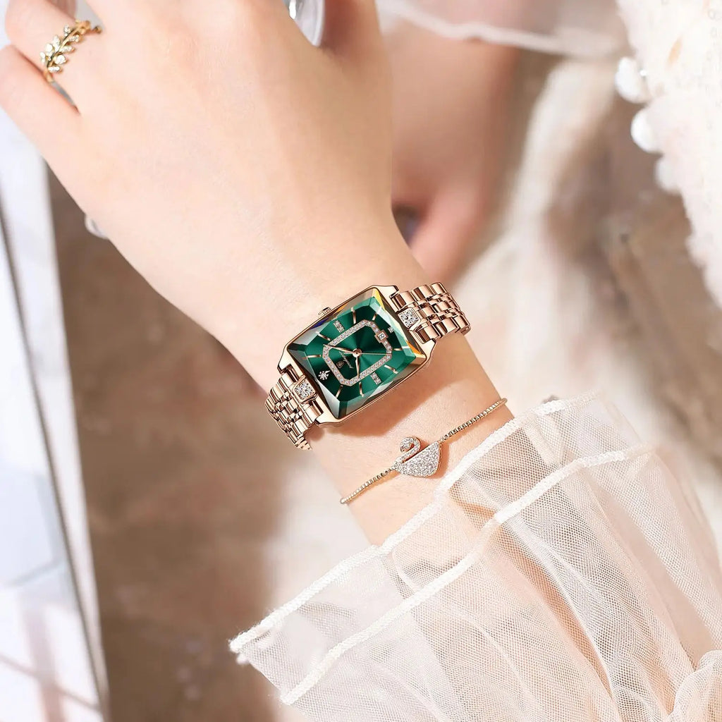 POEDAGAR Luxury Woman Watch Waterproof Date High