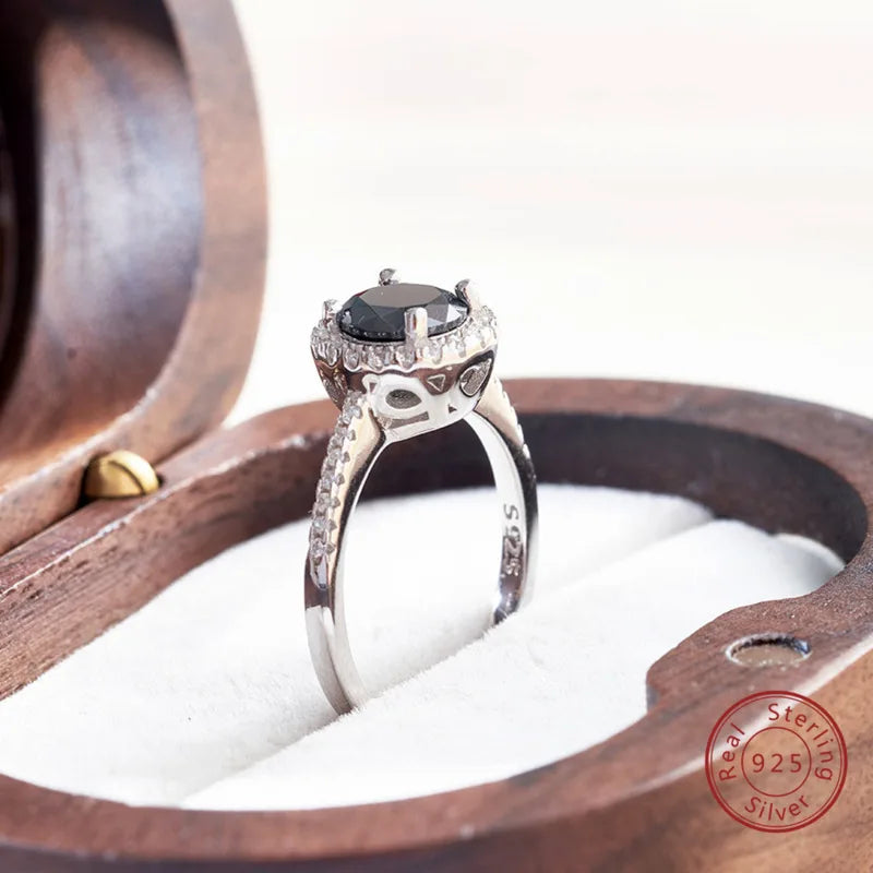 JoyceJelly Classical Women's 925 Sterling Silver.