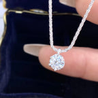 LOUTF 1CT Sparkling Luxury Moissanite Diamond White