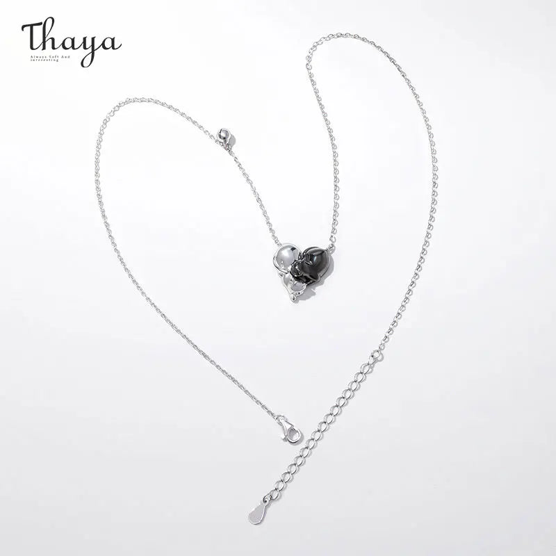 Thaya Gold Plated Pendant Women Necklace