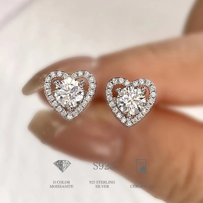 DiamondWorld Real 0.5CT D Color Moissanite Diamond
