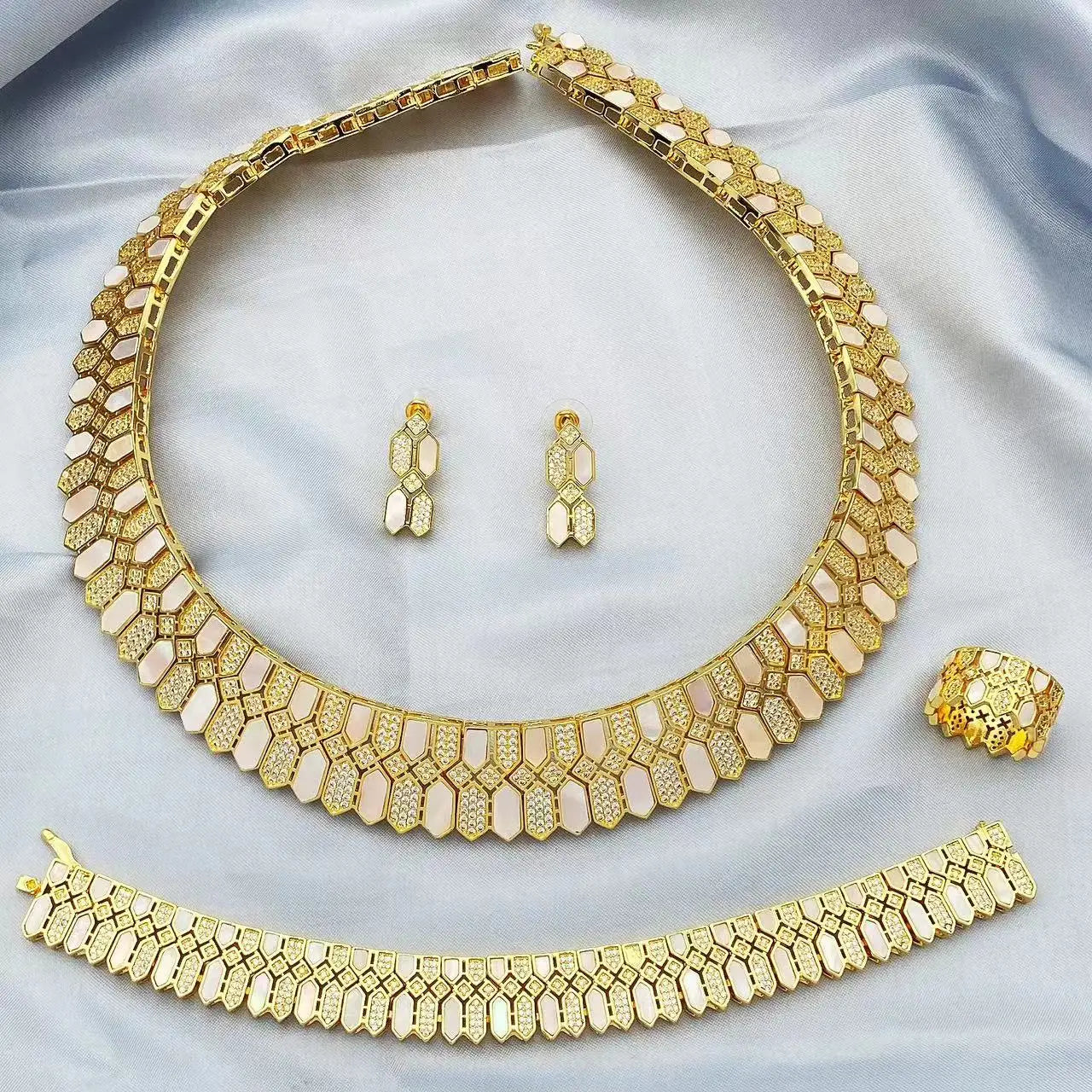 HOT  Jewelry Sets For Woman Wedding Parties Jewell.
