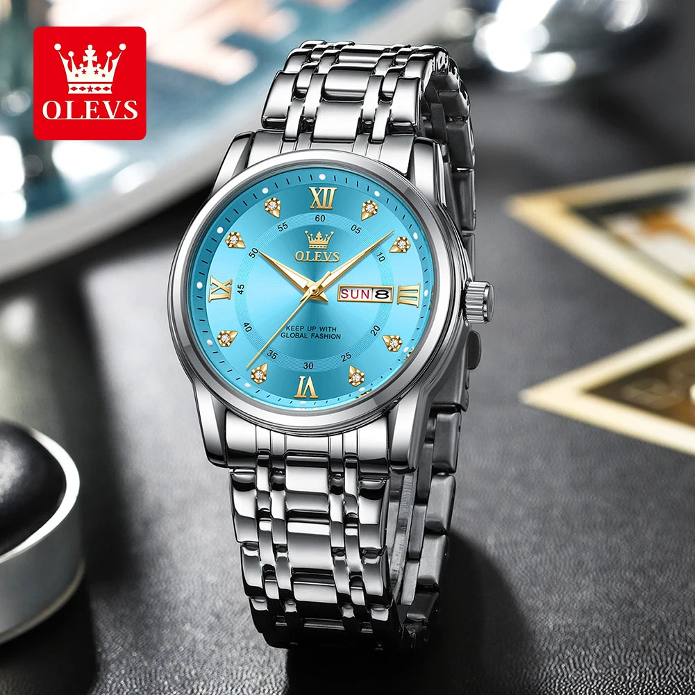 OLEVS 5513 Mens Watch Original Fashion Brand Quartz