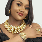 Fashion Woman Necklace Jewelry Set Electric Italy.