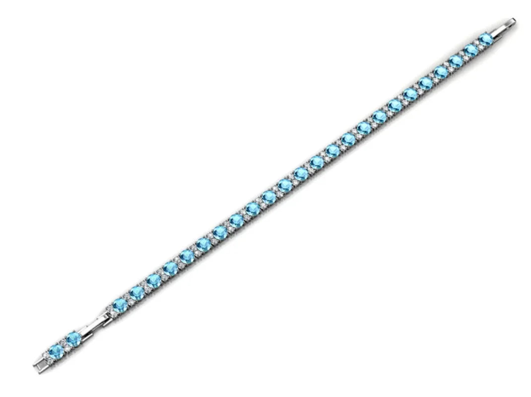 Daisini Tennis Bracelet Embellished with Premium