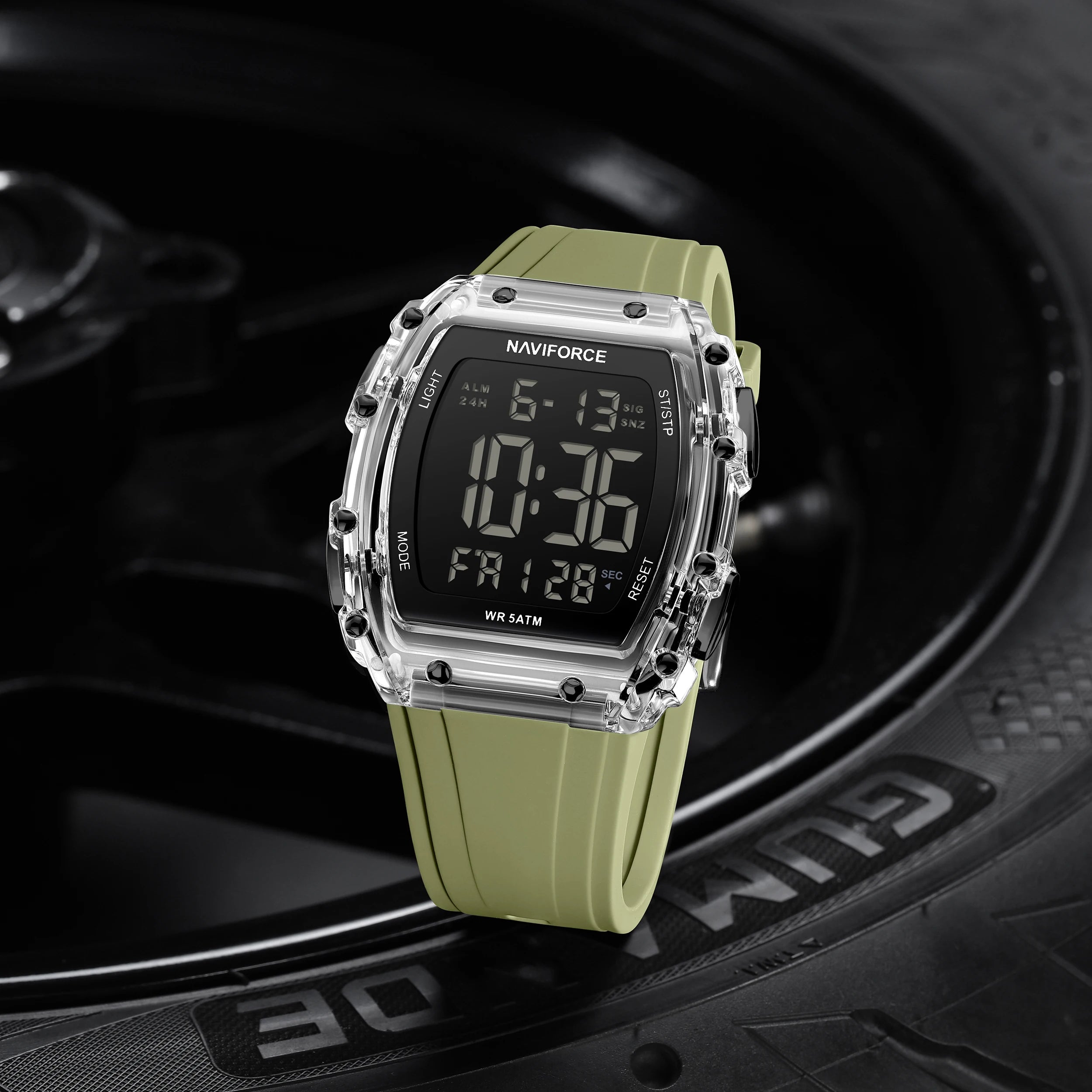 Naviforce 6107 Fashion Student Watch Men's Electro
