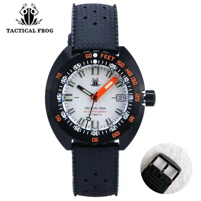 Tactical Frog SUB 300T Diver Men's Watches NH35A.