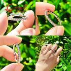 Solid 2mm 3mm White Round Moissanite Diamond Full
