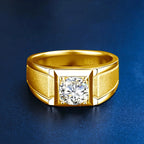 Sdoou 2 Karat Moissanitringe bestehen den Diamanttest D