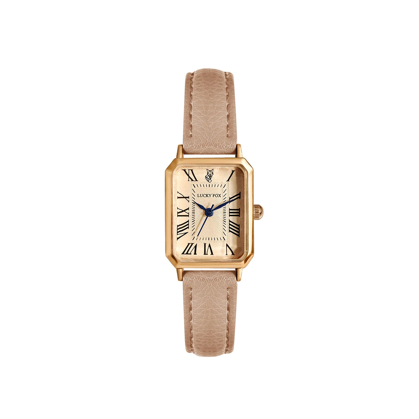 Fashion Retro Digital Dial Casual Watches Square - KHAKI