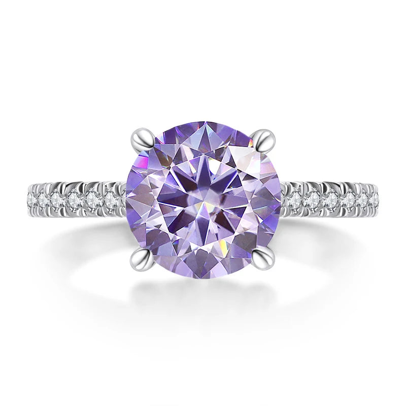 JoyceJelly 2CT 3CT Portuguese Cutting Moissanite