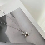 Ladies Fashion New Simple Hip Hop Balloon Dog Pendant