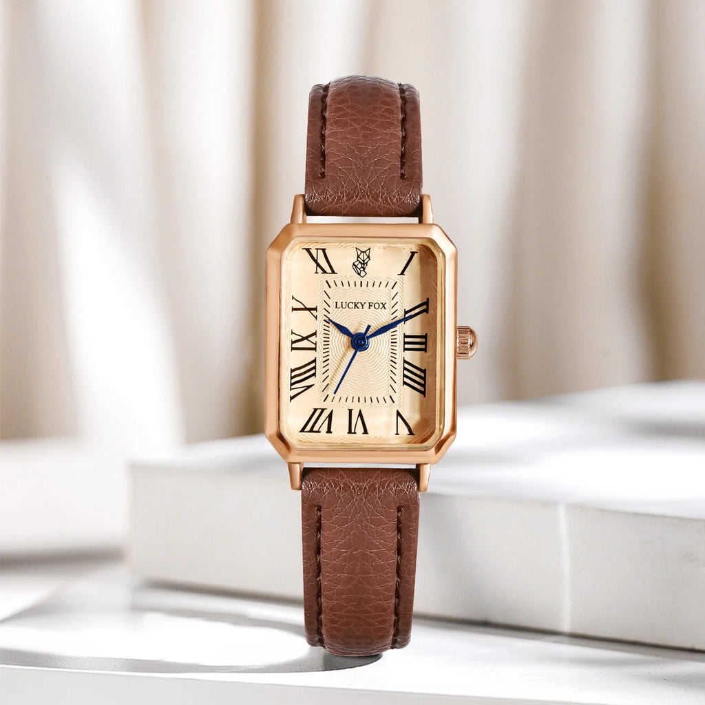Fashion Retro Digital Dial Casual Watches Square