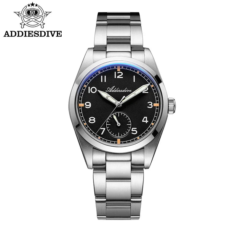 Addiesdive Men's Watch 36mm Waterproof 100m Quartz