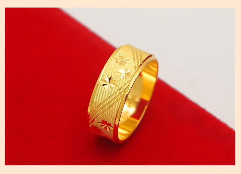 VivoGoldCouple men and women 9999 24K real gold