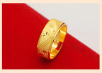 VivoGoldCouple men and women 9999 24K real gold