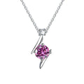 1.0 carat women moissantie pendant necklace for.