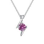 1.0 carat women moissantie pendant necklace for.