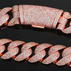 Boucle incurvée Eskeem Luxury plaquée or rose