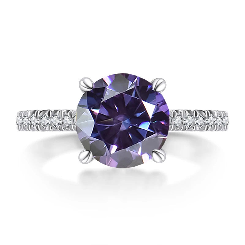 JoyceJelly 2CT 3CT Portuguese Cutting Moissanite