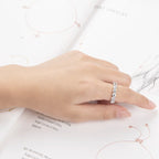 Rrjzz 4MM Full Moissanite Wedding Eternity
