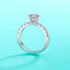 Cbtb Exquisite D Colur 1-3 Carat Moissanite Four Claw