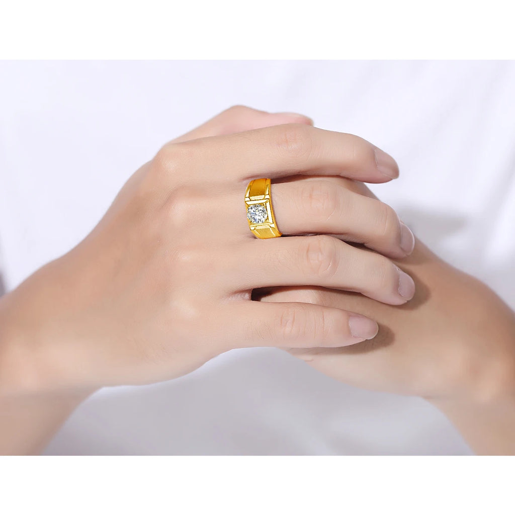 Sdoou 2 Ct Moissanite Rings Pass Diamond Test D